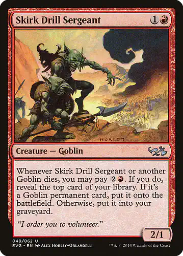 Skirk Drill Sergeant - evg Spoiler