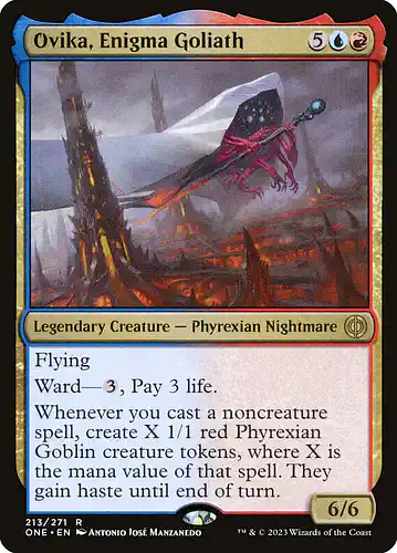 Ovika, Enigma Goliath - one Spoiler