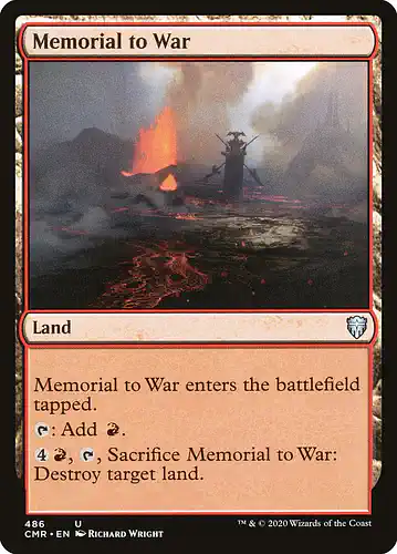 Memorial to War - cmr Spoiler
