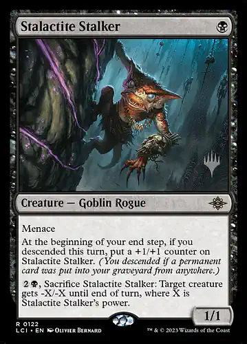 Stalactite Stalker - lci Spoiler