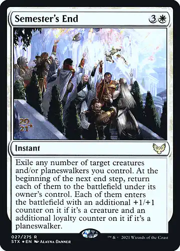 Semester's End - stx Spoiler
