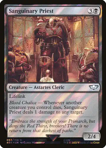 Sanguinary Priest - 40k Spoiler
