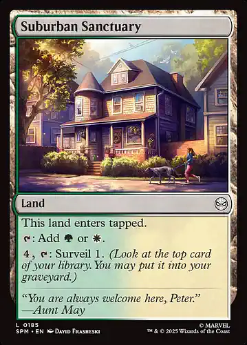 Suburban Sanctuary - spm Spoiler