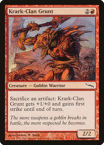 Krark-Clan Grunt - mrd Spoiler