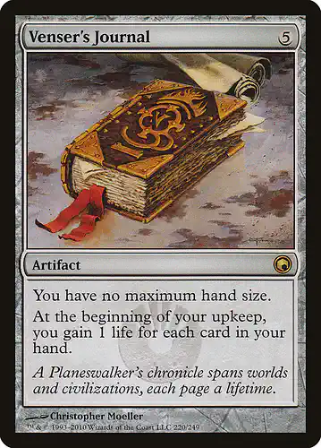 Venser's Journal - som Spoiler