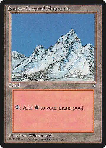 Snow-Covered Mountain - ice Spoiler