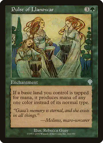 Pulse of Llanowar - inv Spoiler