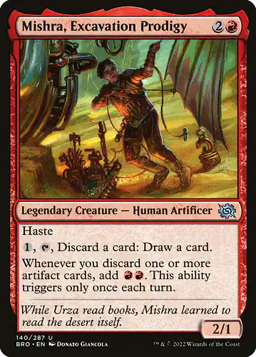 Mishra, Excavation Prodigy - bro Spoiler