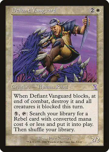 Defiant Vanguard - tsb Spoiler