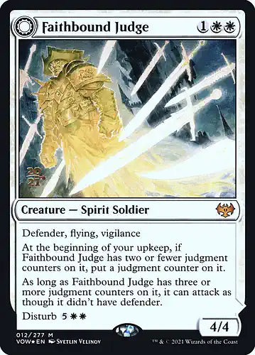 Faithbound Judge - vow Spoiler