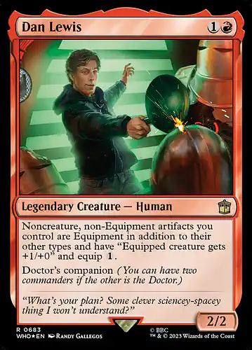 Dan Lewis - who Spoiler