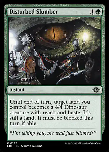 Disturbed Slumber - lci Spoiler