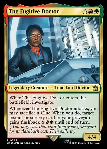 The Fugitive Doctor - who Spoiler