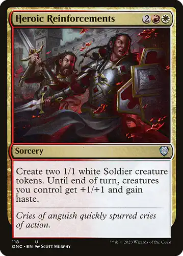 Heroic Reinforcements - onc Spoiler