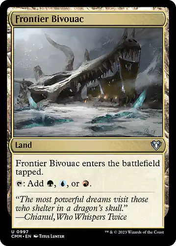 Frontier Bivouac - cmm Spoiler