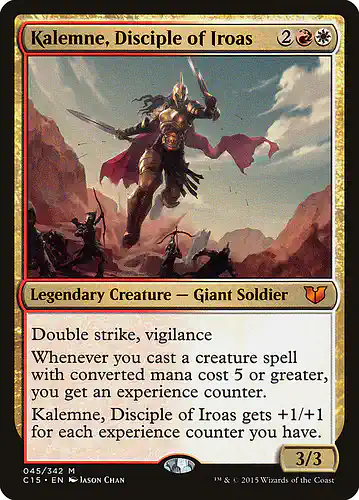 Kalemne, Disciple of Iroas - c15 Spoiler