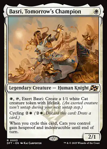 Basri, Tomorrow's Champion - dft Spoiler