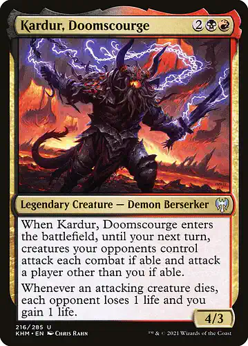 Kardur, Doomscourge - khm Spoiler