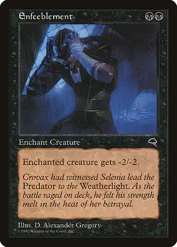 Enfeeblement - tmp Spoiler