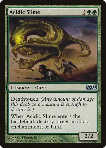 Acidic Slime - m12 Spoiler