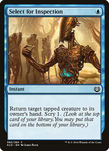 Select for Inspection - kld Spoiler