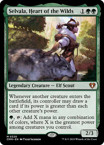 Selvala, Heart of the Wilds - cmm Spoiler