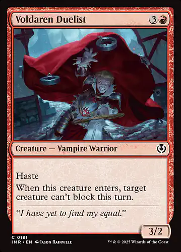 Voldaren Duelist - inr Spoiler