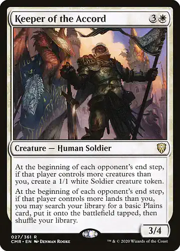 Keeper of the Accord - cmr Spoiler