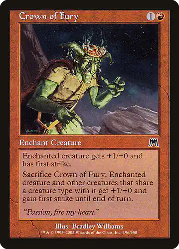 Crown of Fury - ons Spoiler