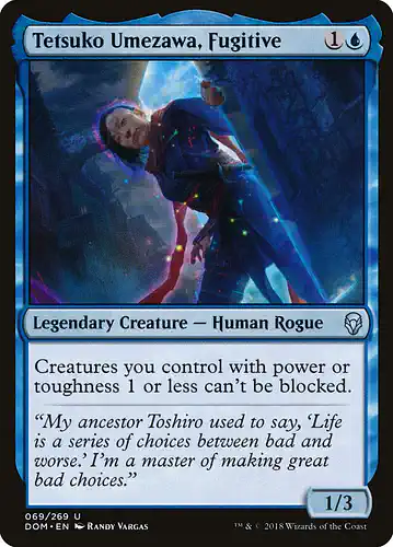 Tetsuko Umezawa, Fugitive - dom Spoiler