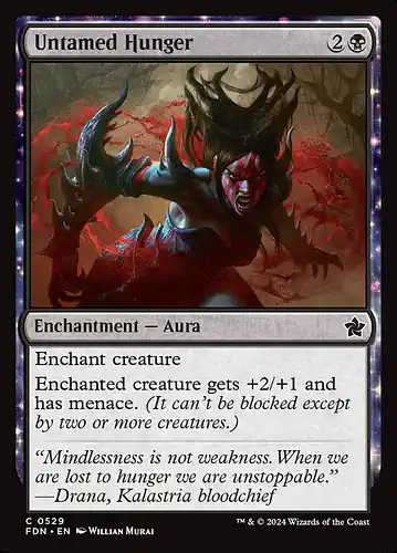 Untamed Hunger - fdn Spoiler