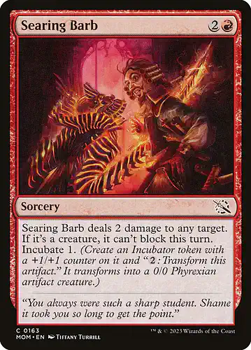 Searing Barb - mom Spoiler