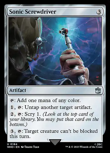 Sonic Screwdriver - who Spoiler