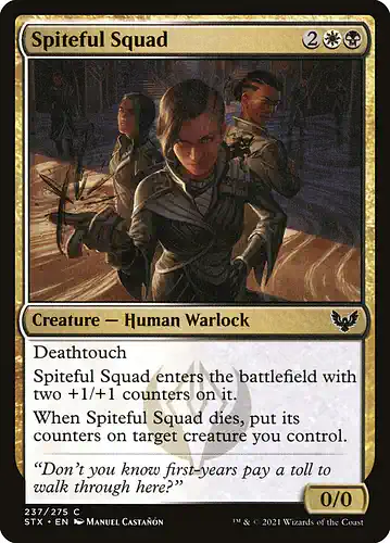 Spiteful Squad - stx Spoiler