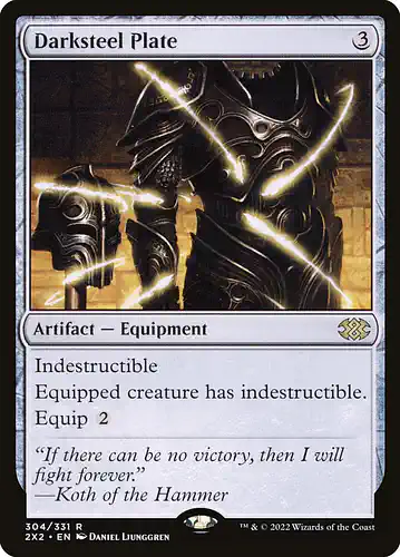 Darksteel Plate - 2x2 Spoiler