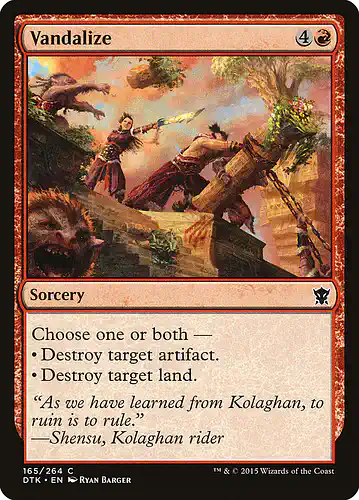 Vandalize - dtk Spoiler