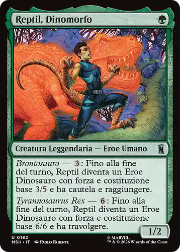 Reptil, Dinomorpher - msh Spoiler