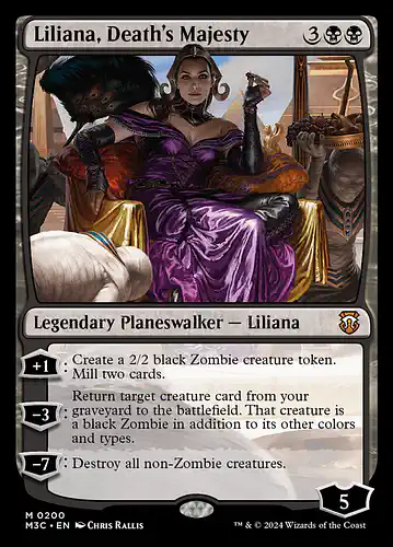 Liliana, Death's Majesty - m3c Spoiler