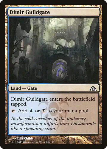Dimir Guildgate - dgm Spoiler