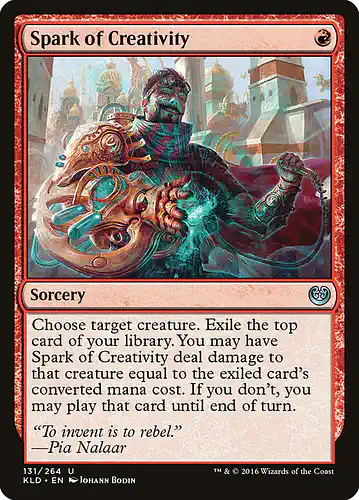 Spark of Creativity - kld Spoiler
