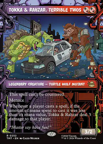 Tokka & Rahzar, Terrible Twos - tmt Spoiler