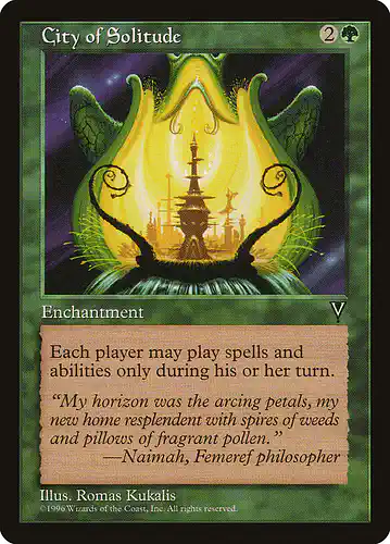 City of Solitude - vis Spoiler