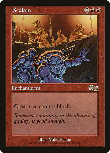 Bedlam - usg Spoiler