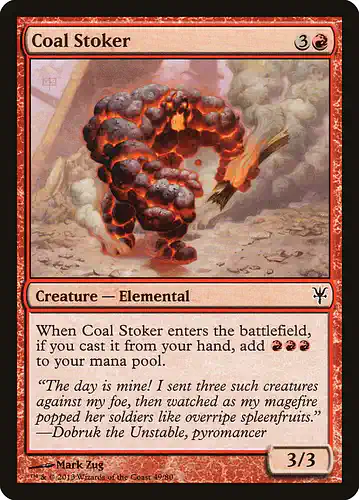 Coal Stoker - ddk Spoiler