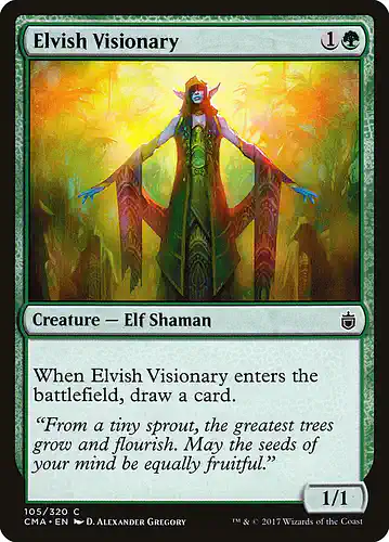 Elvish Visionary - cma Spoiler