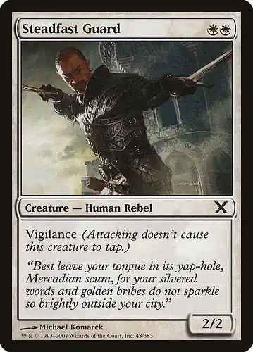 Steadfast Guard - 10e Spoiler
