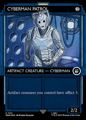 Cyberman Patrol - who Spoiler
