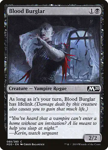 Blood Burglar - m20 Spoiler