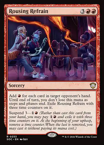 Rousing Refrain - soc Spoiler