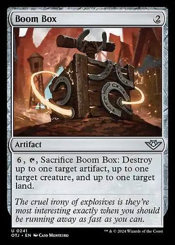 Boom Box - otj Spoiler